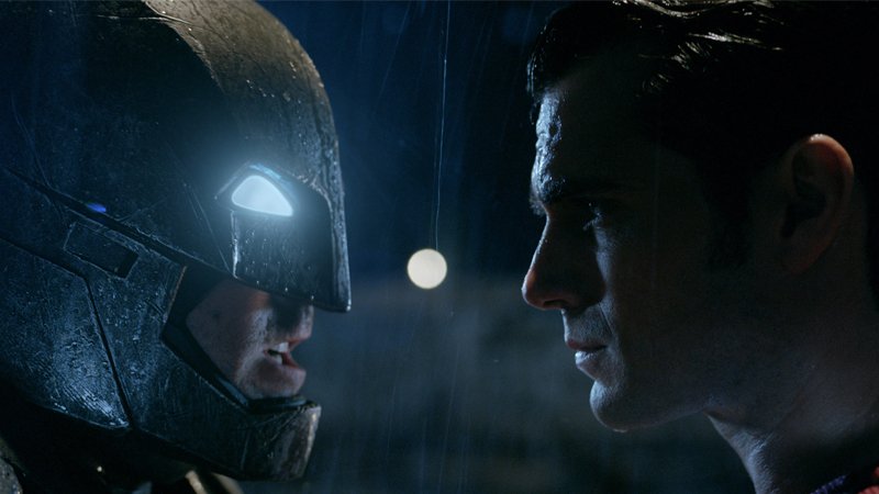 Batman v Superman face-off
