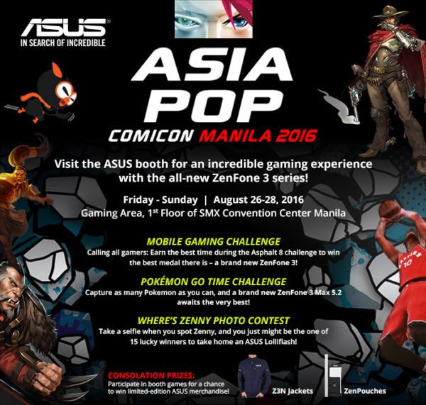 Asus AsiaPOP Comic Con Poster Image DAGeeks