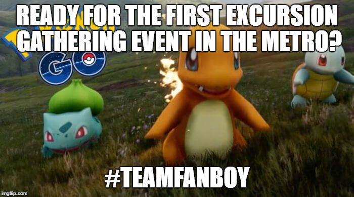 Team Fanboy Pokemon Party Go Explore Image DAGeeks