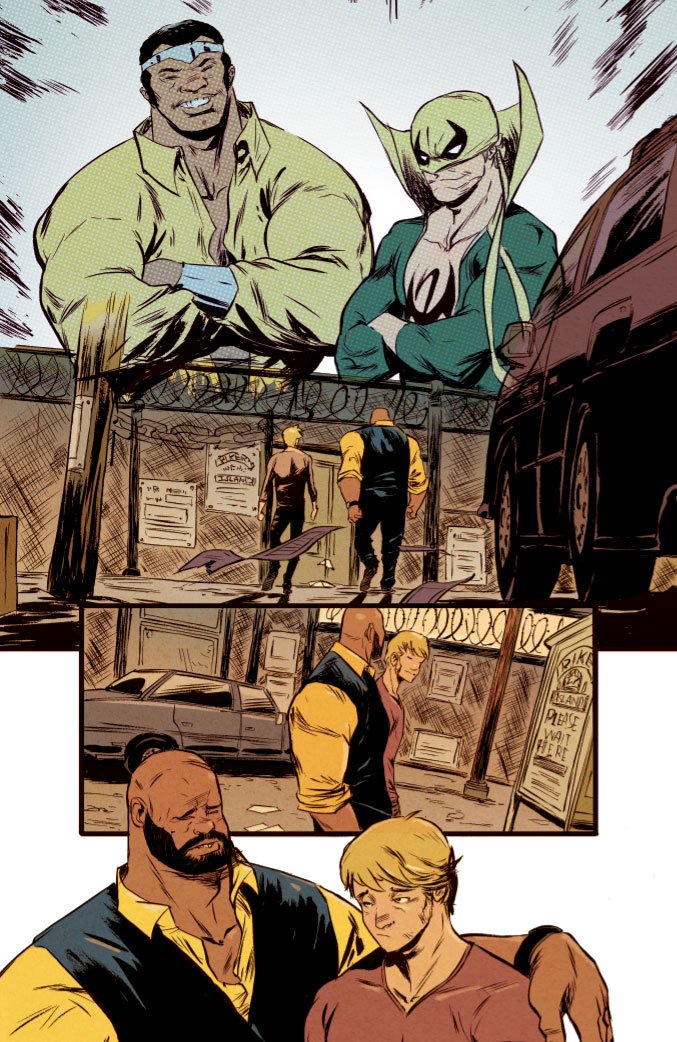 Power Man and Iron First page