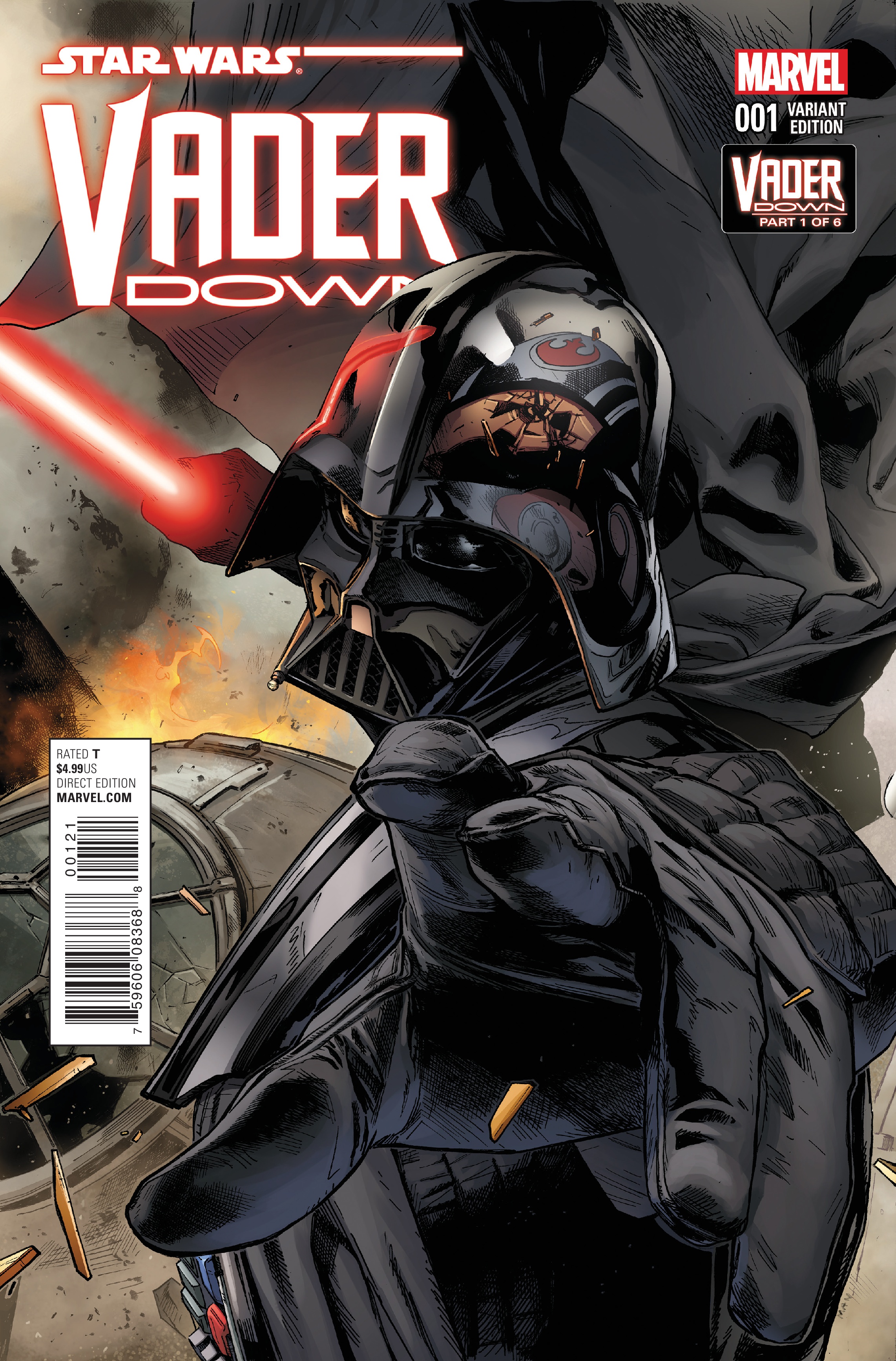 SW Darth Vader Vader Down Cover 1