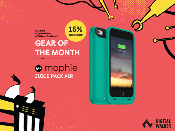 Mophie Juice Pack Air - Digital Walker Gadget of the Month of July - DAGeeks