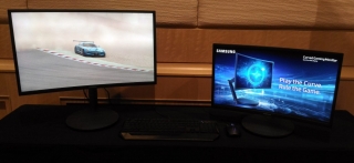 27 Inch and 24 Inch Curved Monitor