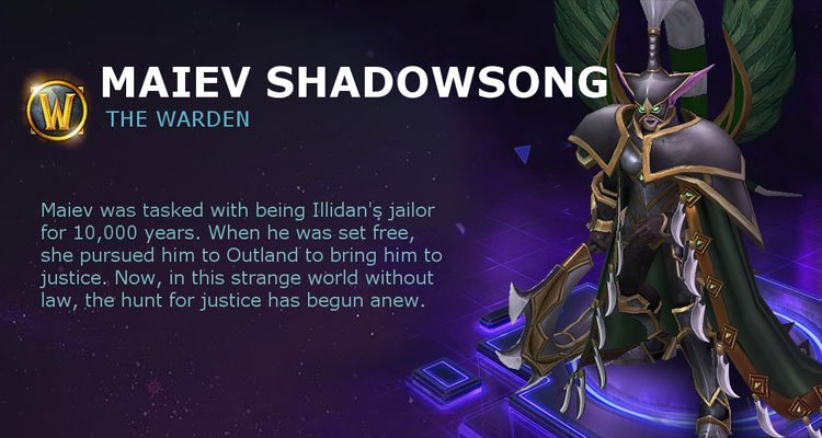 Here are all Maiev's abilities in Heroes of the Storm