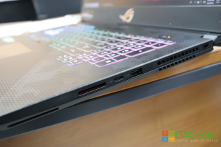 GL704 Right Side Ports