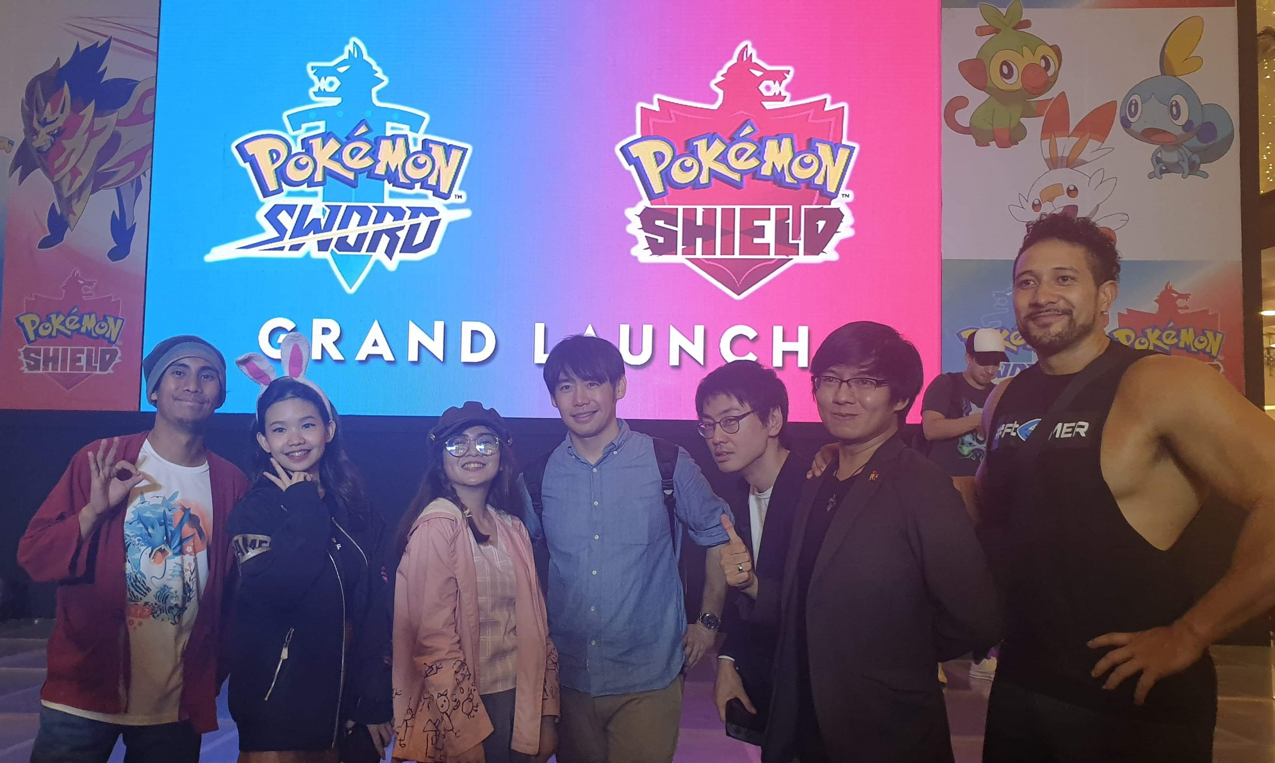 Photos of the Pokémon Sword and Pokémon Shield Launch Event at