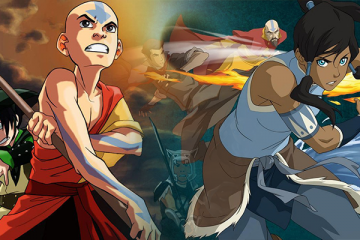 Avatar Aang and Korra TTRPG Header Image