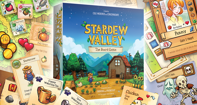 Stardew Valley Board Game Header Image