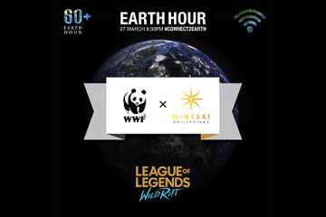Earth Hour x WWF x Mineski x WIld Rift Header Image