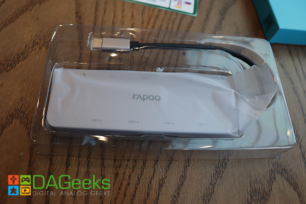 Rapoo XD200C USB-C Multi-Function Adapter Review Image (2)