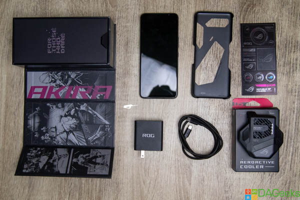 ROG Phone 5 Review Box Contents