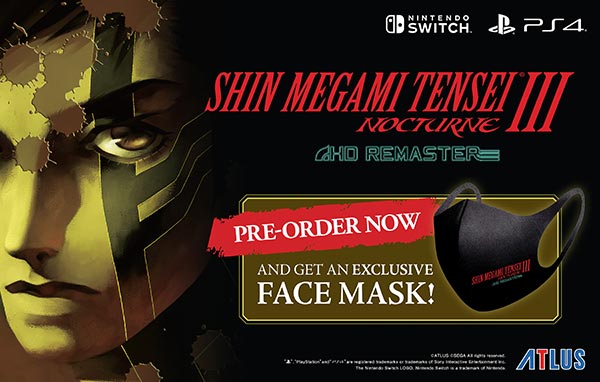 Shin Megami Tensei III Nocturne HD Remaster Pre-Order Image