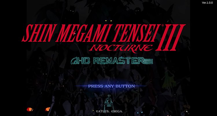 Shin Megami Tensei III Nocturne HD Remaster Header Image