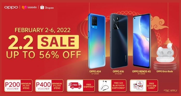OPPO Tiger New Year Lazada, Shopee and Service Center Promos