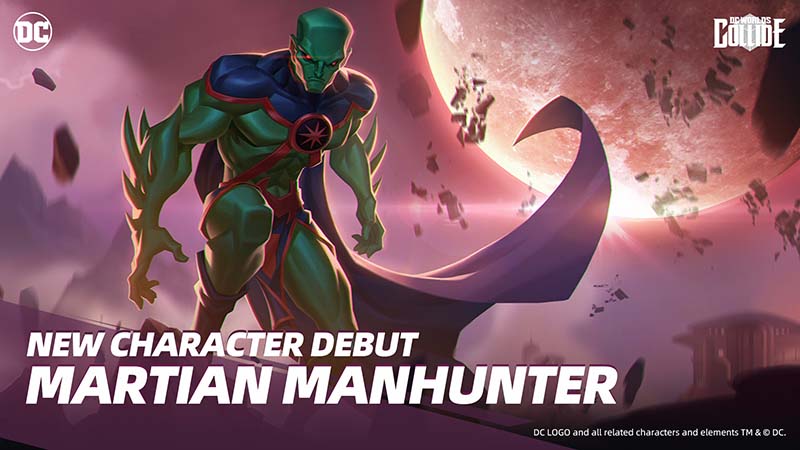 DC Worlds Collide Martian Manhunter