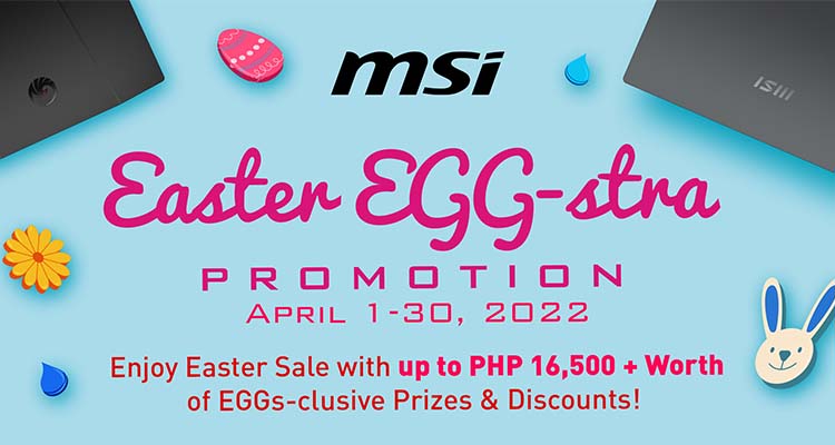 MSI EGG-stra Promotion Header Image