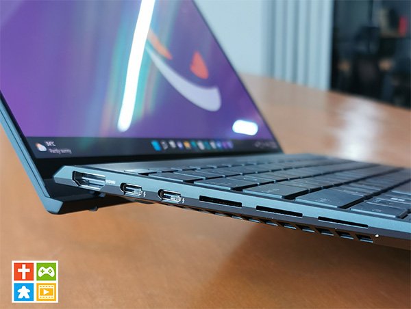 ASUS ZenBook 14X OLED Left IO Ports Image