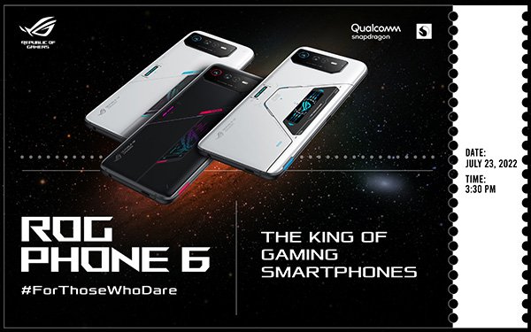 ROG Phone 6 Local Launch Image