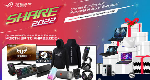 Best ASUS Deals During from ASUS' Share 2022 Promo Header Image