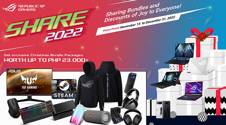 Best ASUS Deals During from ASUS' Share 2022 Promo Header Image