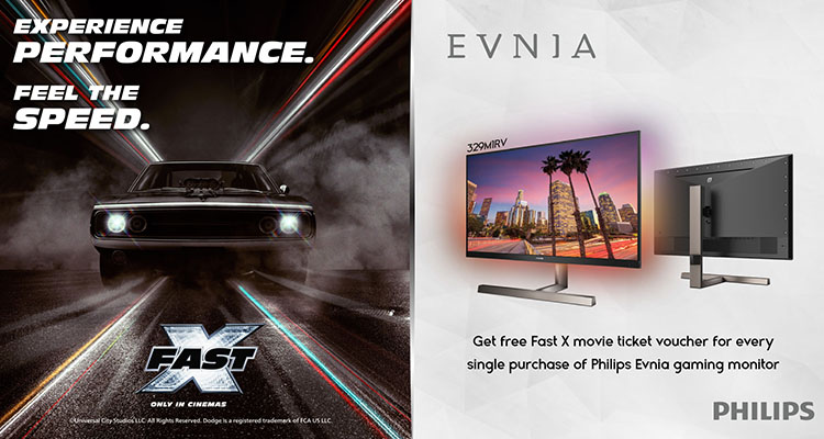 Get Tickets to Watch Fast-X By Getting Select Philips Evnia Gaming Monitors Header Image