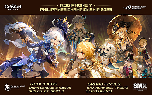 Genshin Impact Tournament, The ROG Phone 7 Philippines Championship 2023 Announced Announcement Banner