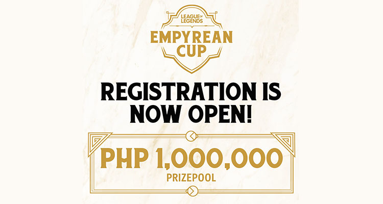 Empyrean Cup, League's Newest Tournament Announced, 1M Prize Pool at Stake Header Image