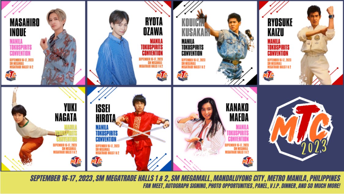 Meet Your Toku Heroes Most Especially Kamen Rider Decade and Shinken Red at Manila TokuSpirits Convention 2023 Header Image
