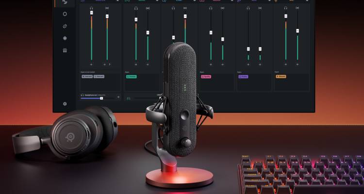 SteelSeries Unveils the Future of Gaming Microphones - The Alis Series Mics Powered by Sonar Header Image