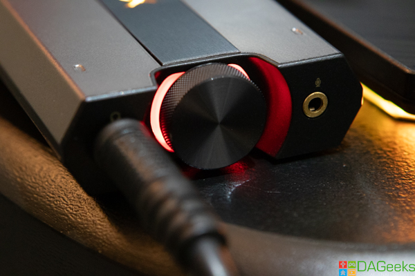 Sound BlasterX G6 Review - Mic LED