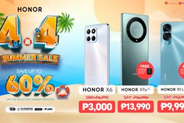 HONOR Philippines Slashes Prices Up to 60% on Smartphones, Tablets, and Laptops This 4.4 Header Image