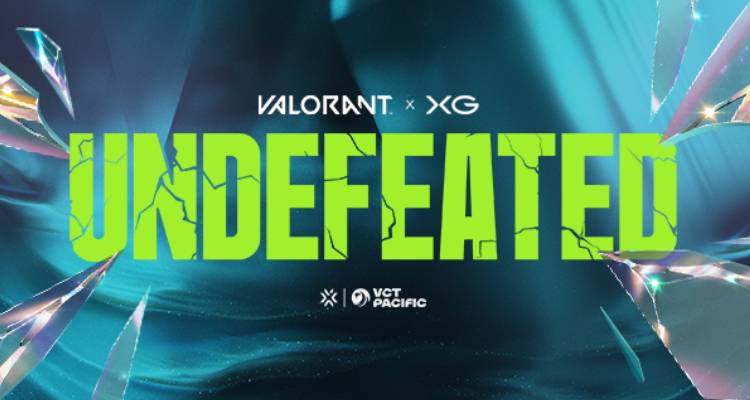 XG and Riot Games Team Up for Electrifying New Track UNDEFEATED to Pump Up VALORANT Champions Tour Pacific (VCT Pacific) Header Image