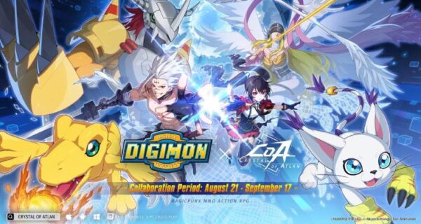Digimon Adventure X Crystal of Atlan - The First Digimon TV Anime Collaboration Header Image
