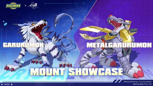 Garurumon x Metalgarurumon