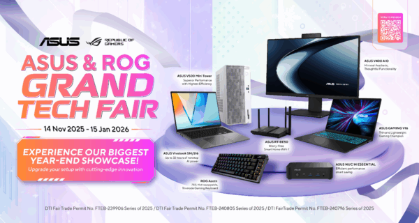 Massive Savings and Freebies ASUS & ROG Grand Tech Fair Arrives in Cyberzone Malls! Header Image 3