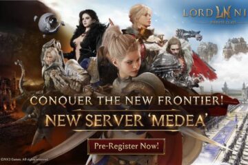 LORDNINE_ Infinite Class MMORPG Launches New Medea Global Server December 3rd Header Image