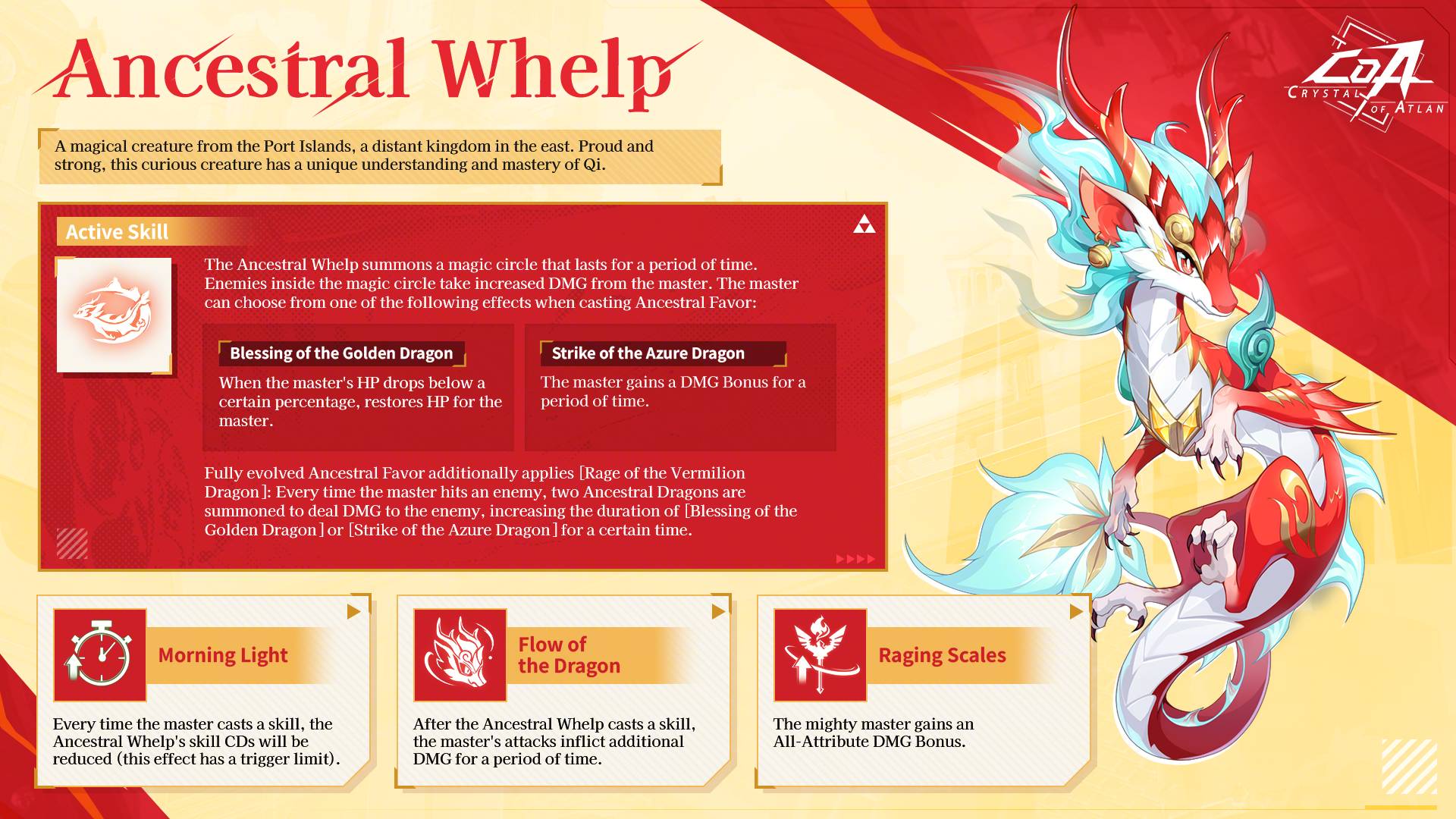 Crystal of Atlan Lv 70 Ancestral Whelp Pet