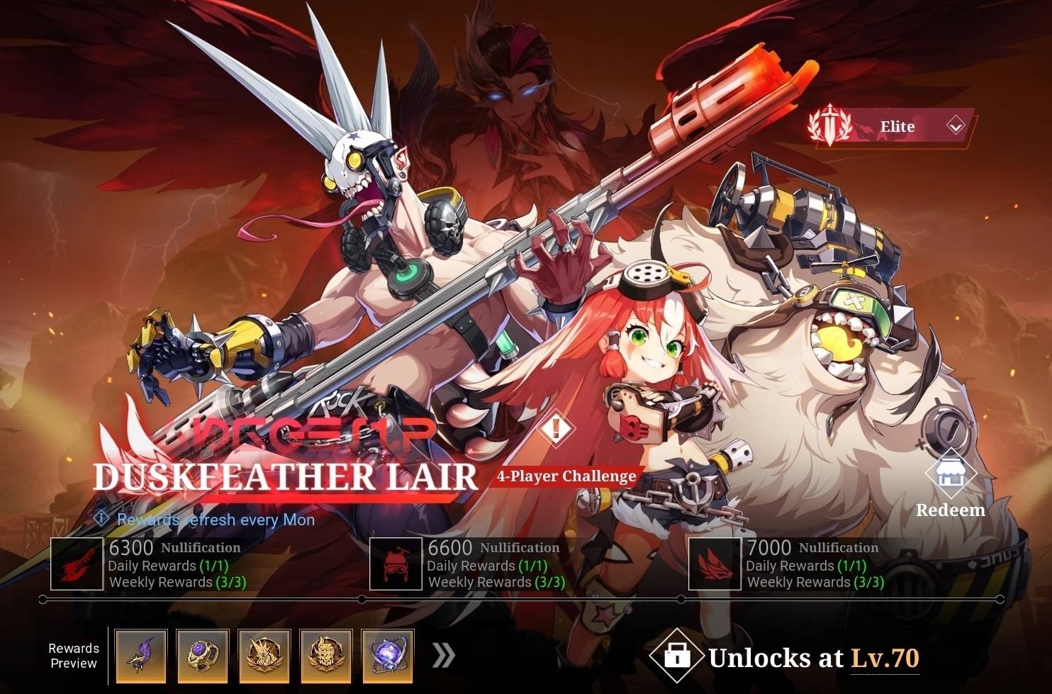 Crystal of Atlan Lv 70 Duskfeather Lair