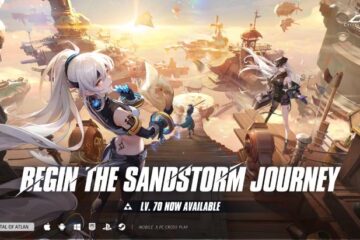 Crystal of Atlan Lv.70_ Explore the New _Sandstorm Journey_ Update Header Image