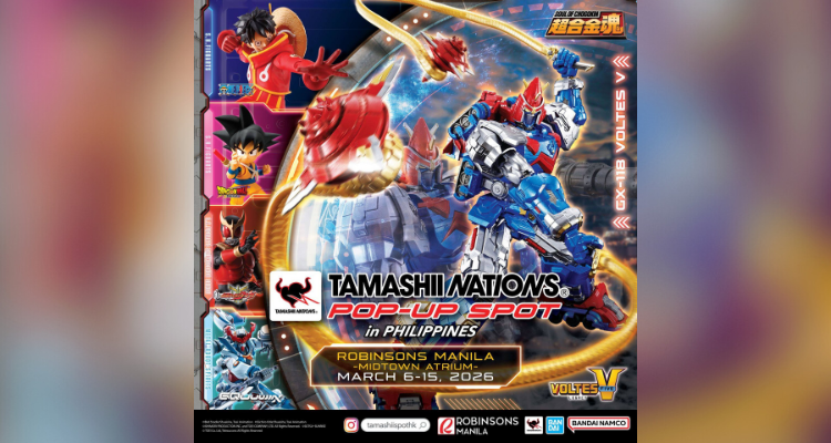 Tamashii Nations Pop-Up Spot Returns to Manila for Voltes V Legacy Celebration Header Image