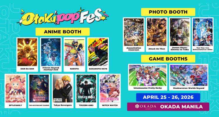 Otaku Pop Fes 2026 Immersive Anime Experience at Okada Manila Header Image