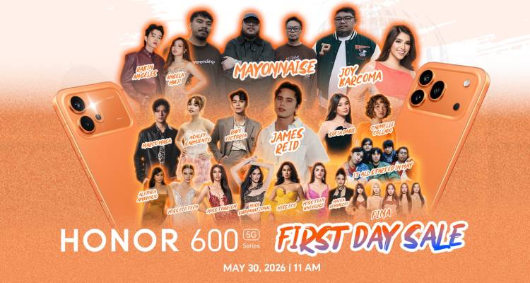 Star-Studded Lineup Set for HONOR 600 Series First Day Sale at SM Mall of Asia Header Image