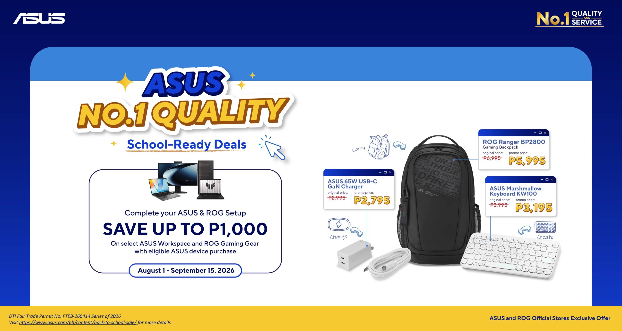 4 - Up to PHP 1k Discount on ASUS Accessories Until September 15, 2026(1)