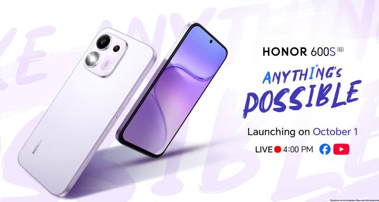 HONOR 600S Confirmed to Launch in the Philippines on October 1 with Massive 8,100mAh Battery and Generative AI Features Header Image