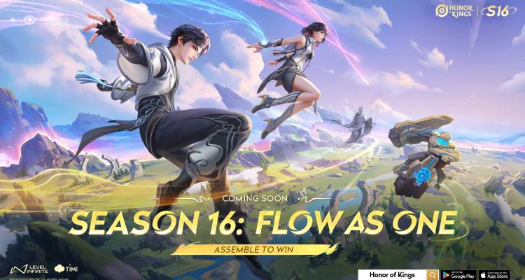 Honor of Kings September Update Launches Season 16_ Flow As One with New Heroes and Honor Royale Mode Header Image