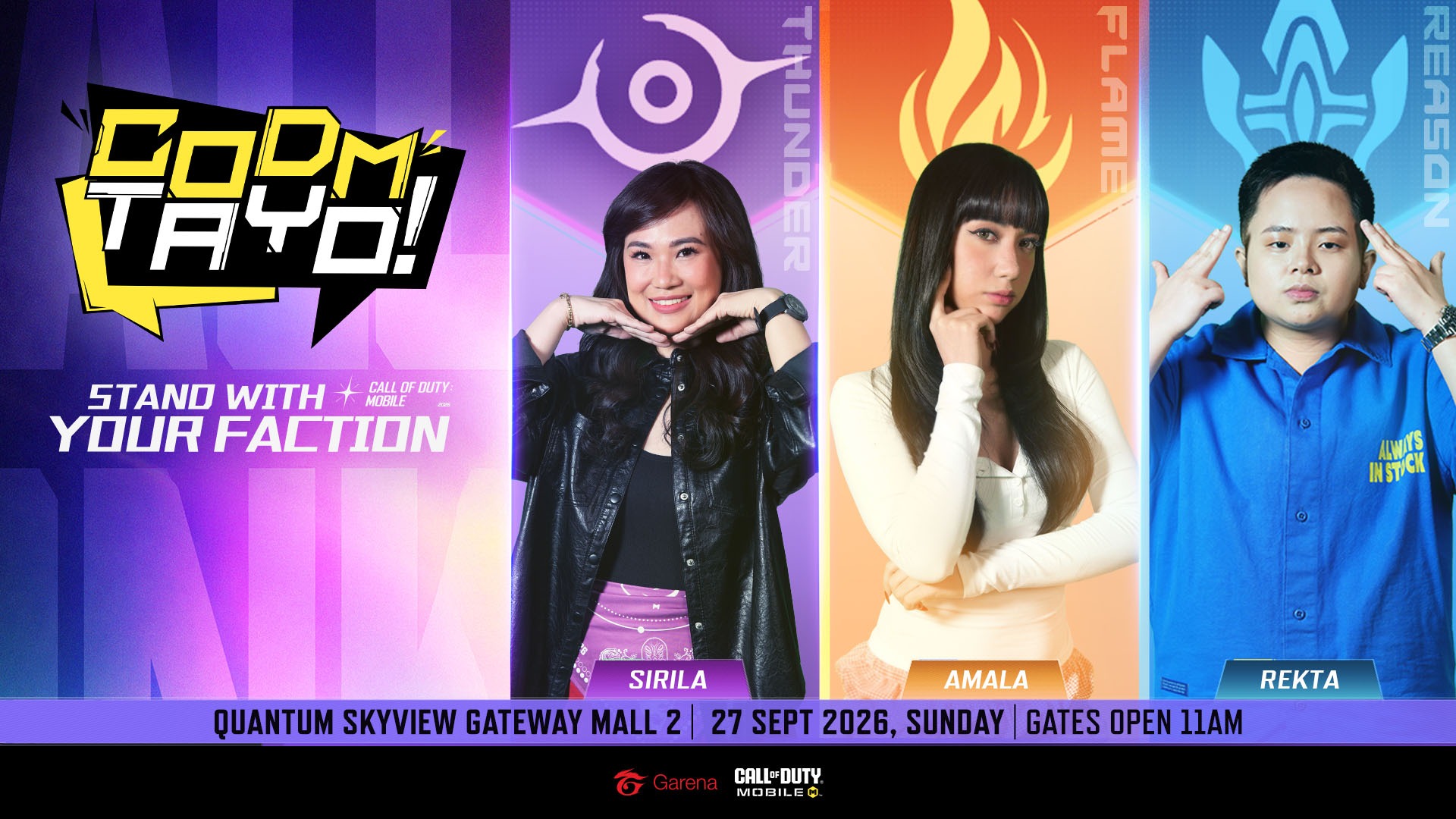 Stand With Your Faction The Road to the Final Showdown Image