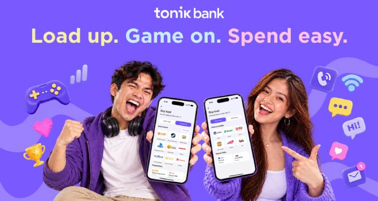 Tonik Brings Everyday Spending into Digital Banking with In-App Mobile Load, Telco Promos, and Game Credits Header Image